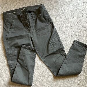 LOFT army green Cargo Pants